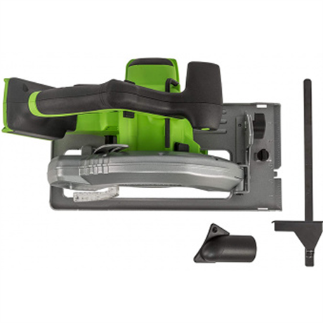 фото: Дисковая циркулярная пила Greenworks GD24CS