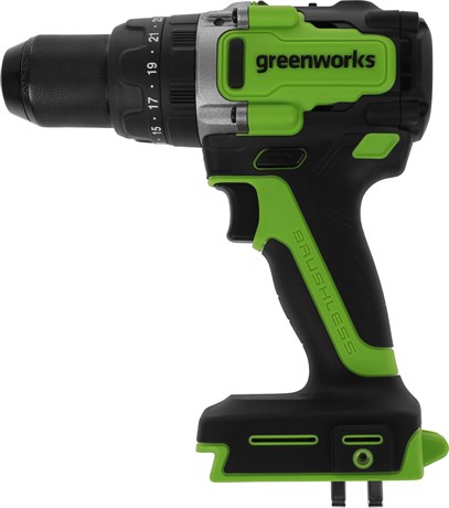 фото: Дрель-шуруповерт Greenworks GD24DD140