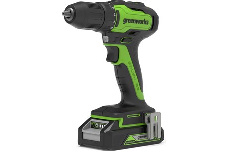 фото: Дрель-шуруповерт Greenworks GD24DD35K2