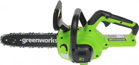 фото: Электрическая пила Greenworks G24CS25K4