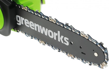 фото: Электрическая пила Greenworks G24CS25K4
