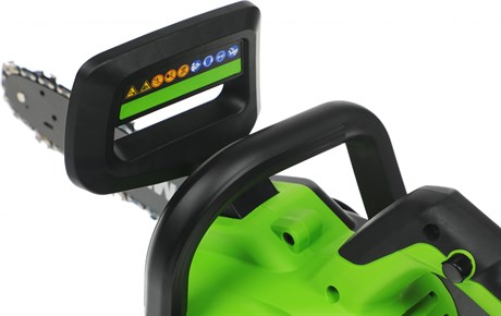 фото: Электрическая пила Greenworks G24CS25K4
