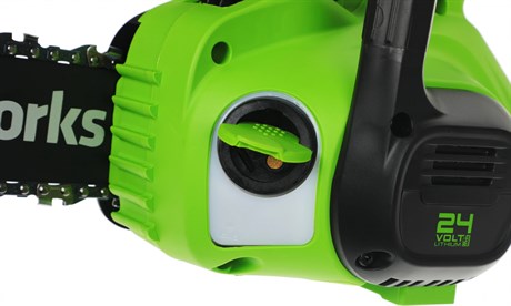 фото: Электрическая пила Greenworks G24CS25K4