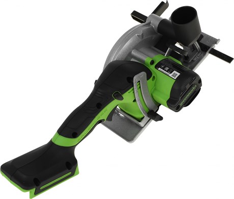 фото: Дисковая циркулярная пила Greenworks G24MCS (1501207)