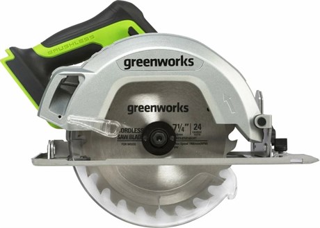 фото: Дисковая циркулярная пила Greenworks G24MCS (1501207)