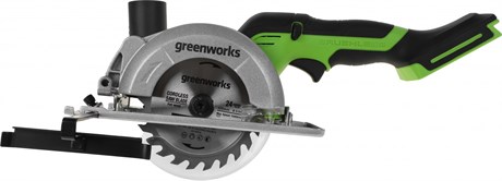 фото: Дисковая циркулярная пила Greenworks G24MCS (1501207)