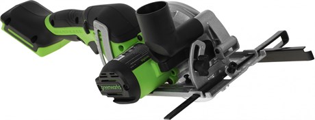 фото: Дисковая циркулярная пила Greenworks G24MCS (1501207)
