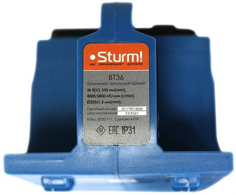 фото: Триммер Sturm! BT36