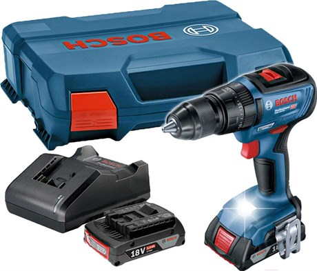 фото: Дрель-шуруповерт Bosch GSB 18V-50 + L