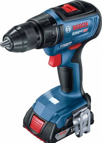 фото: Дрель-шуруповерт Bosch GSR 18V-50 + L