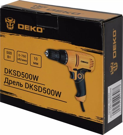 фото: Шуруповерт Deko DKSD500W 063-4053