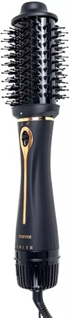 фото: Фен-щетка Centek CT-2063 золото/черный