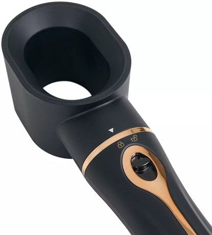фото: Фен-щетка Centek CT-2063 золото/черный