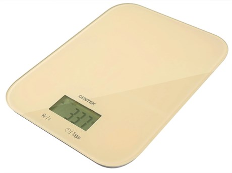 фото: Весы кухонные Centek CT-2481 LCD Beige