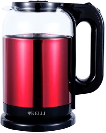 фото: Электрический чайник Kelli KL-1807 Красный