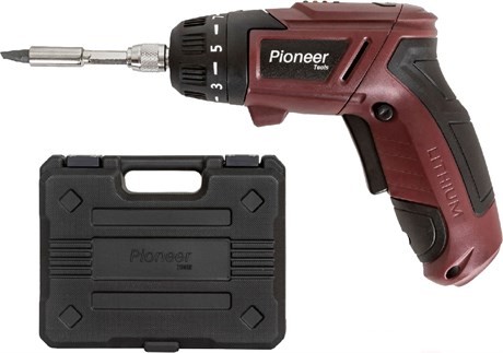 фото: Аккумуляторная отвертка Pioneer CS-M0404C