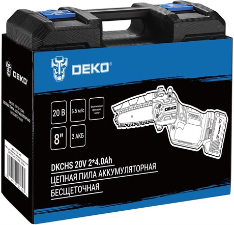 фото: Электрическая пила Deko DKCHS 20V