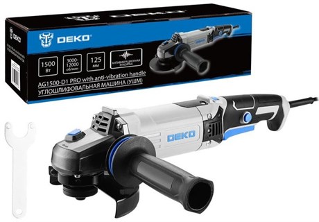 фото: Шлифовальная машина Deko AG1500-D1 PRO