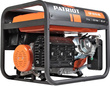 фото: Генератор Patriot GP 6510AE