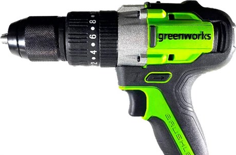 фото: Дрель-шуруповерт Greenworks GD24DD60