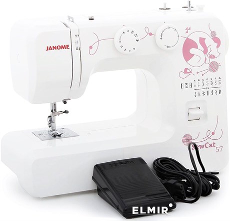 фото: Швейная машина Janome Sew Cat 57