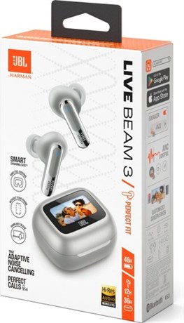 фото: Наушники JBL Live Beam 3 серебристый