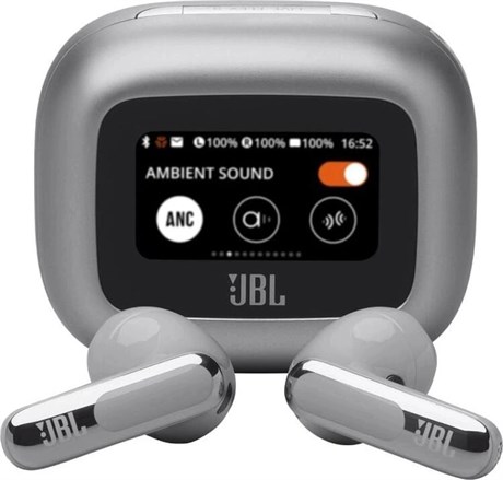 фото: Наушники JBL Live Flex 3 серебро