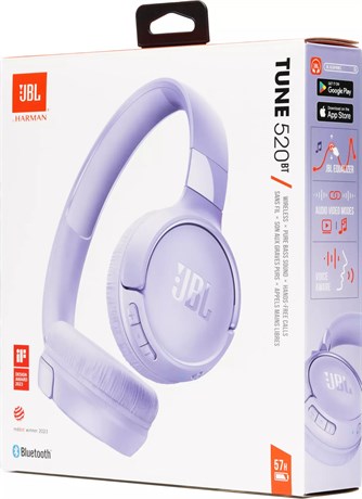 фото: Наушники JBL Tune 520BT фиолетовый