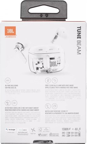 фото: Наушники JBL Tune Beam Ghost белый