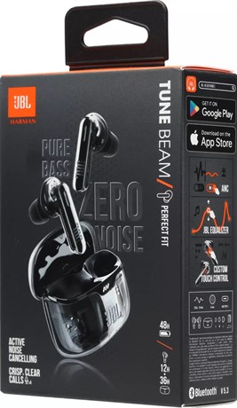 фото: Наушники JBL Tune Beam Ghost черный