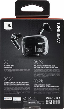 фото: Наушники JBL Tune Beam Ghost черный