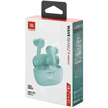 фото: Наушники JBL Wave Buds мятный