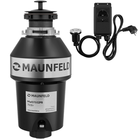 фото: Измельчитель пищевых отходов Maunfeld MWD7502PB
