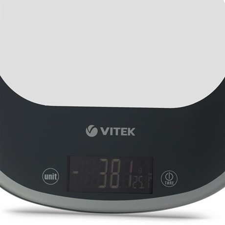 фото: Весы кухонные Vitek Graphite VT-8013