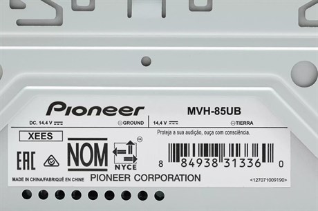 фото: Автомагнитола Pioneer MVH-85UB