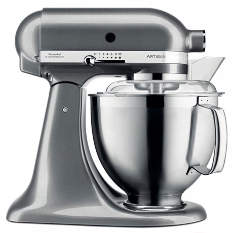 фото: Миксер KitchenAid 5KSM185PSEMS серебряный