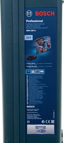 фото: Перфоратор Bosch GBH 180-LI BL