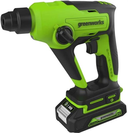 фото: Перфоратор Greenworks GD24SDS1K2