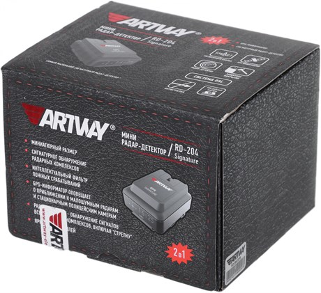 фото: Радар-детектор Artway RD-204 Signature GPS