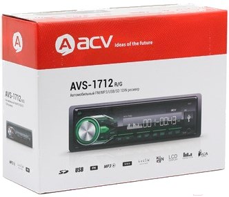 фото: Автомагнитола ACV AVS-1712R