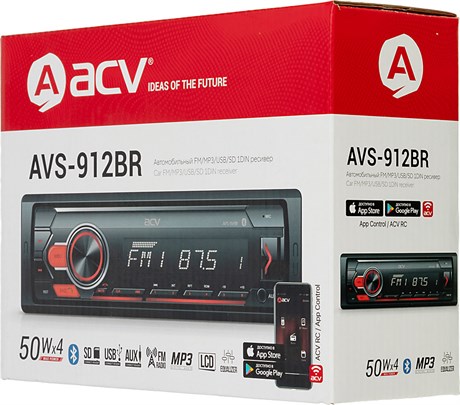 фото: Автомагнитола ACV AVS-912BR