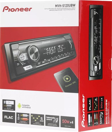 фото: Автомагнитола Pioneer MVH-S120UBW