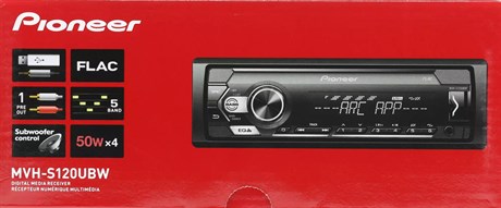 фото: Автомагнитола Pioneer MVH-S120UBW