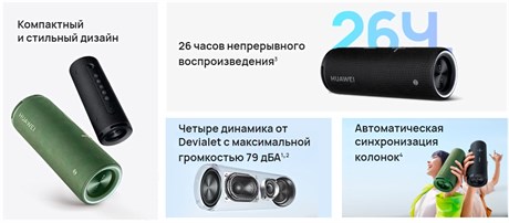 фото: Акустика Huawei Sound black