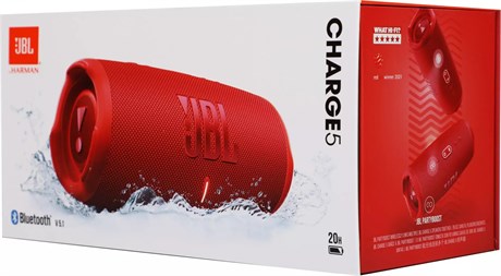 фото: Акустика JBL Charge 5 красный