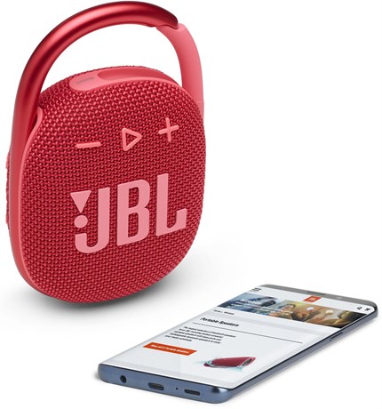 фото: Акустика JBL Clip 4 красный