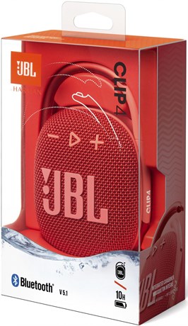 фото: Акустика JBL Clip 4 красный