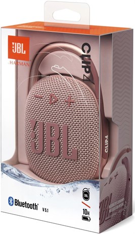 фото: Акустика JBL Clip 4 розовый
