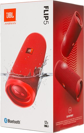 фото: Акустика JBL Flip 5 красный