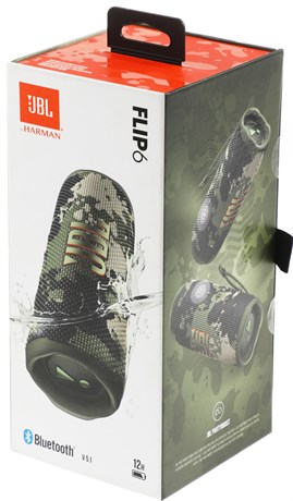 фото: Акустика JBL Flip 6 камуфляж